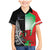New Zealand and Wales Rugby Custom Family Matching Mermaid Dress and Hawaiian Shirt Aotearoa All Black Combine Welsh Dragon - Wonder Print Shop