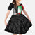 New Zealand and Wales Rugby Custom Family Matching Off The Shoulder Long Sleeve Dress and Hawaiian Shirt Aotearoa All Black Combine Welsh Dragon - Wonder Print Shop