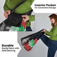 New Zealand and Wales Rugby Custom Grocery Bag Aotearoa All Black Combine Welsh Dragon - Wonder Print Shop