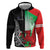 New Zealand and Wales Rugby Custom Hoodie Aotearoa All Black Combine Welsh Dragon - Wonder Print Shop