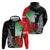 New Zealand and Wales Rugby Custom Hoodie Aotearoa All Black Combine Welsh Dragon - Wonder Print Shop