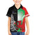 New Zealand and Wales Rugby Custom Kid Hawaiian Shirt Aotearoa All Black Combine Welsh Dragon - Wonder Print Shop