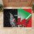 New Zealand and Wales Rugby Custom Rubber Doormat Aotearoa All Black Combine Welsh Dragon - Wonder Print Shop