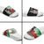 New Zealand and Wales Rugby Custom Slide Sandals Aotearoa All Black Combine Welsh Dragon - Wonder Print Shop