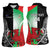 New Zealand and Wales Rugby Custom Women Sleeveless Polo Shirt Aotearoa All Black Combine Welsh Dragon - Wonder Print Shop