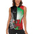New Zealand and Wales Rugby Custom Women Sleeveless Polo Shirt Aotearoa All Black Combine Welsh Dragon - Wonder Print Shop