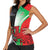 New Zealand and Wales Rugby Custom Women Sleeveless Polo Shirt Aotearoa All Black Combine Welsh Dragon - Wonder Print Shop