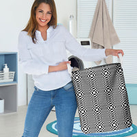 Black White Filipino Binakol Motifs Laundry Basket Mabuhay Philippines Festival Kusikus Pattern