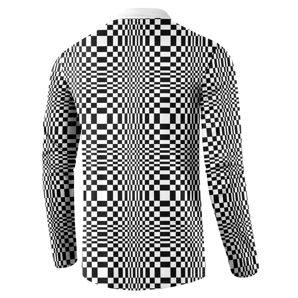 Black White Filipino Binakol Motifs Button Sweatshirt Mabuhay Philippines Festival Kusikus Pattern