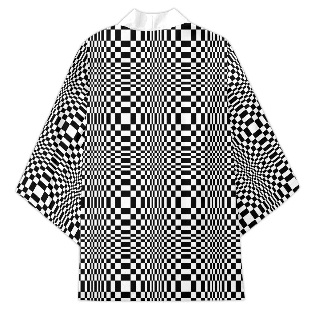 Black White Filipino Binakol Motifs Kimono Mabuhay Philippines Festival Kusikus Pattern