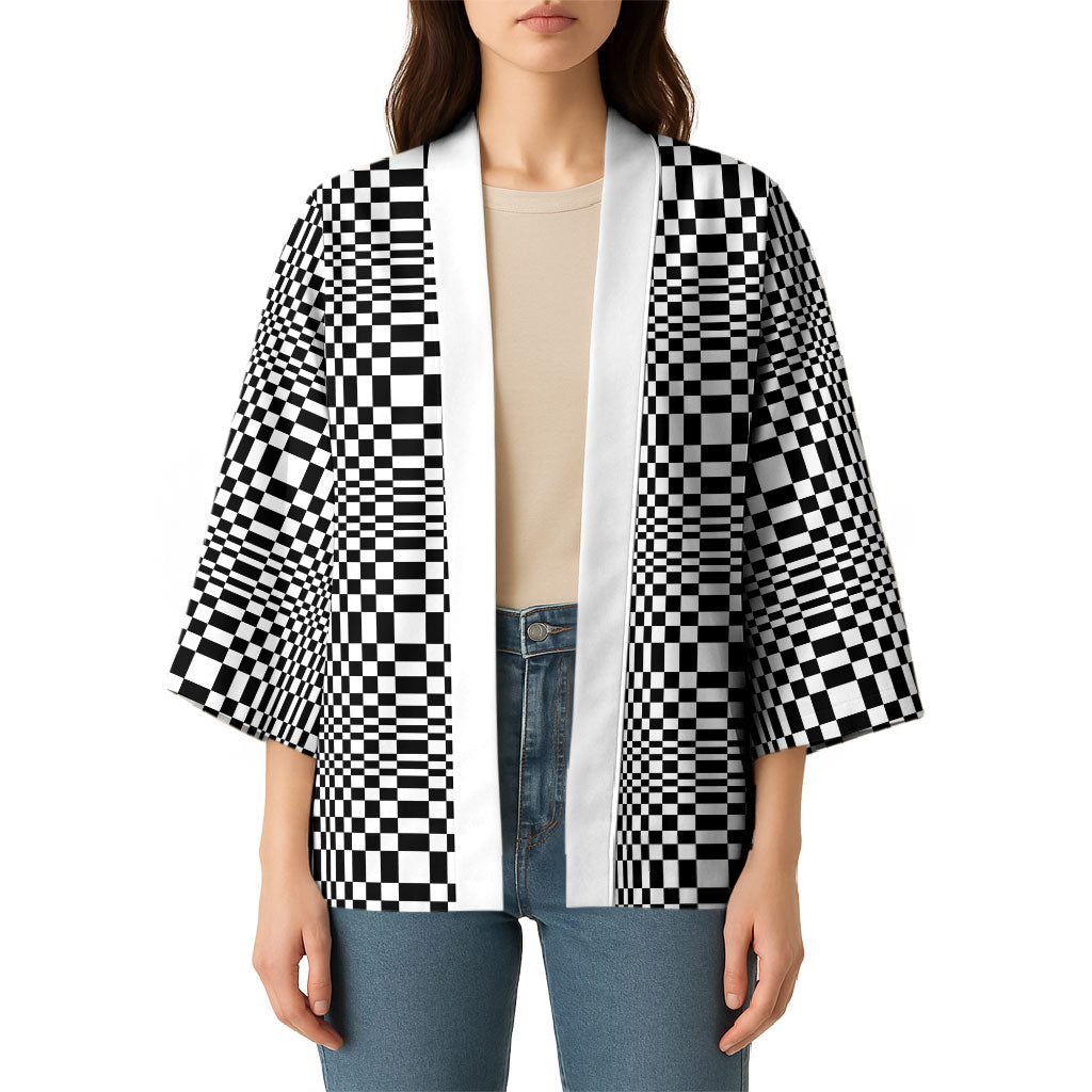 Black White Filipino Binakol Motifs Kimono Mabuhay Philippines Festival Kusikus Pattern