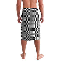 Black White Filipino Binakol Motifs Lavalava Mabuhay Philippines Festival Kusikus Pattern