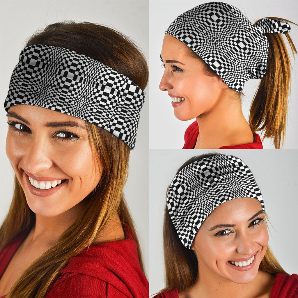 Black White Filipino Binakol Motifs Neck Gaiter Mabuhay Philippines Festival Kusikus Pattern