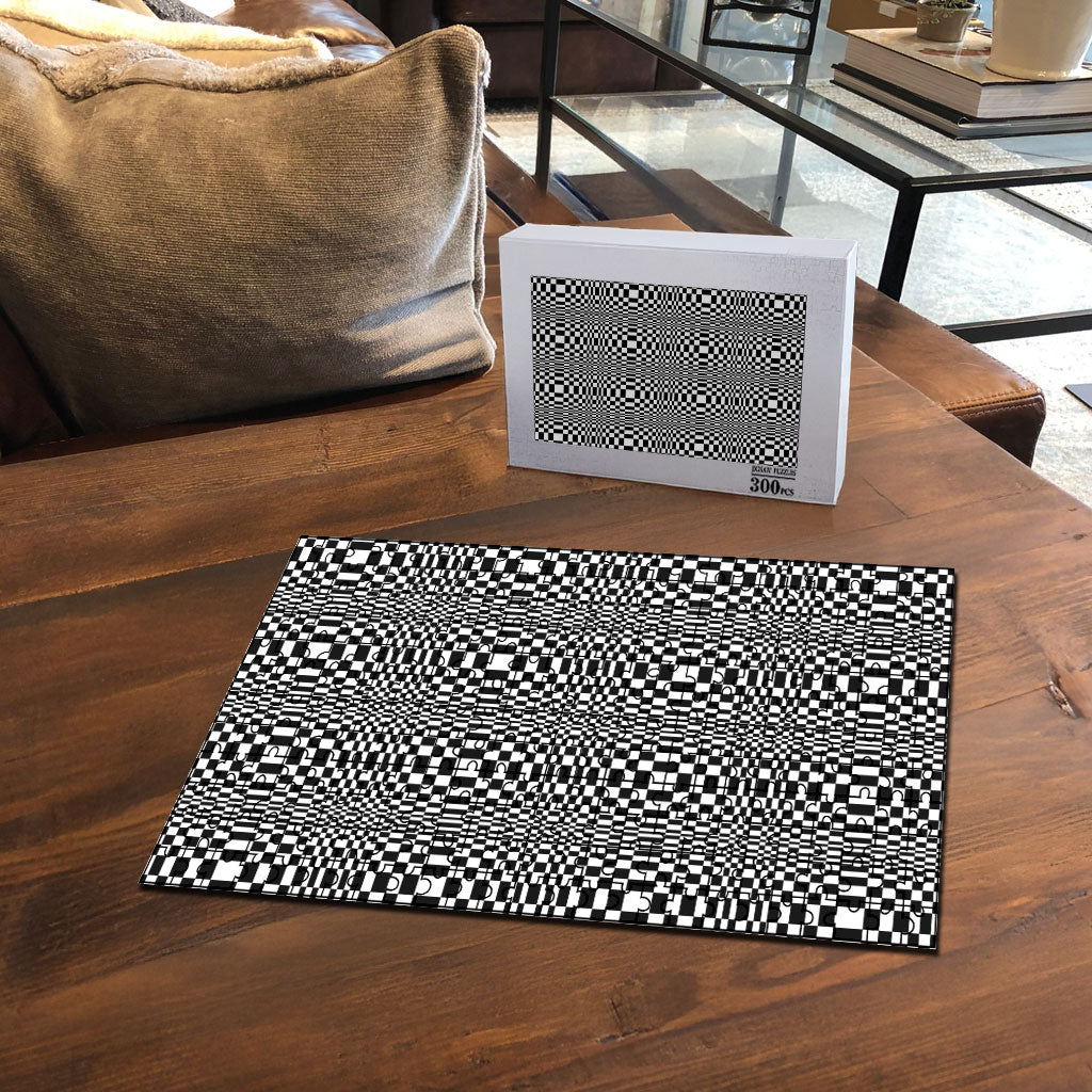 Black White Filipino Binakol Motifs Puzzle Mabuhay Philippines Festival Kusikus Pattern