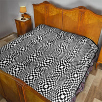 Black White Filipino Binakol Motifs Quilt Mabuhay Philippines Festival Kusikus Pattern