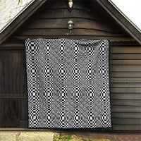 Black White Filipino Binakol Motifs Quilt Mabuhay Philippines Festival Kusikus Pattern