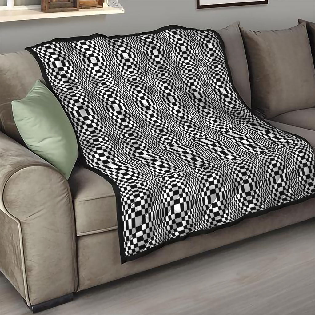 Black White Filipino Binakol Motifs Quilt Mabuhay Philippines Festival Kusikus Pattern