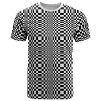 Black White Filipino Binakol Motifs T Shirt Mabuhay Philippines Festival Kusikus Pattern