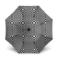 Black White Filipino Binakol Motifs Umbrella Mabuhay Philippines Festival Kusikus Pattern