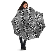 Black White Filipino Binakol Motifs Umbrella Mabuhay Philippines Festival Kusikus Pattern