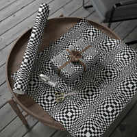 Black White Filipino Binakol Motifs Wrapping Paper Mabuhay Philippines Festival Kusikus Pattern