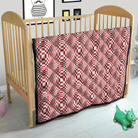 Red White Filipino Binakol Motifs Quilt Mabuhay Philippines Festival Kusikus Pattern