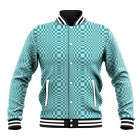 Cyan Filipino Binakol Motifs Baseball Jacket Mabuhay Philippines Festival Kusikus Pattern