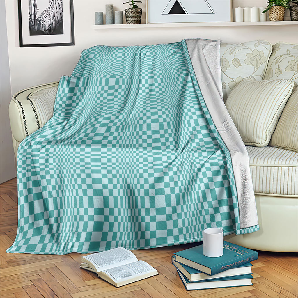 Cyan Filipino Binakol Motifs Blanket Mabuhay Philippines Festival Kusikus Pattern