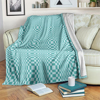 Cyan Filipino Binakol Motifs Blanket Mabuhay Philippines Festival Kusikus Pattern