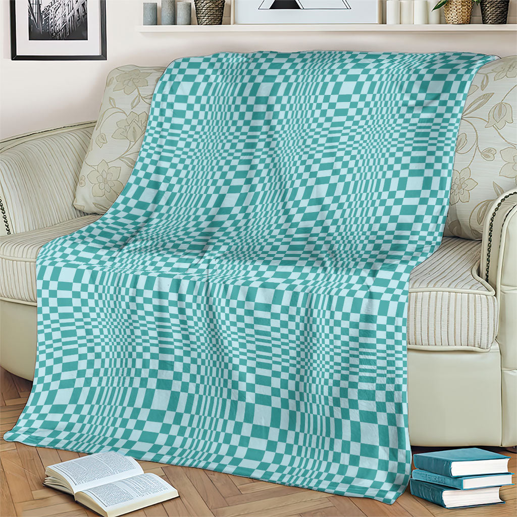 Cyan Filipino Binakol Motifs Blanket Mabuhay Philippines Festival Kusikus Pattern