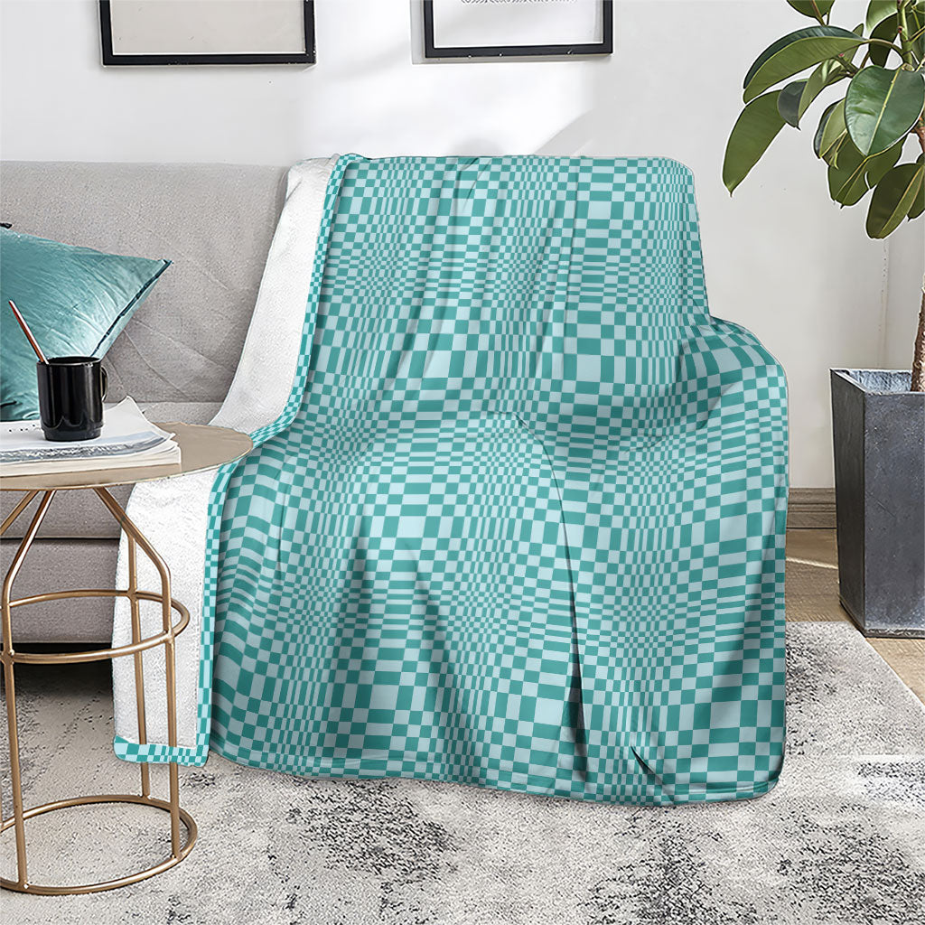 Cyan Filipino Binakol Motifs Blanket Mabuhay Philippines Festival Kusikus Pattern