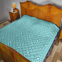 Cyan Filipino Binakol Motifs Quilt Mabuhay Philippines Festival Kusikus Pattern