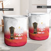 Personalised Poland Volleyball 2026 Laundry Basket Polska Back To Back Champions