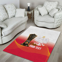 Personalised Poland Volleyball 2026 Area Rug Polska Back To Back Champions