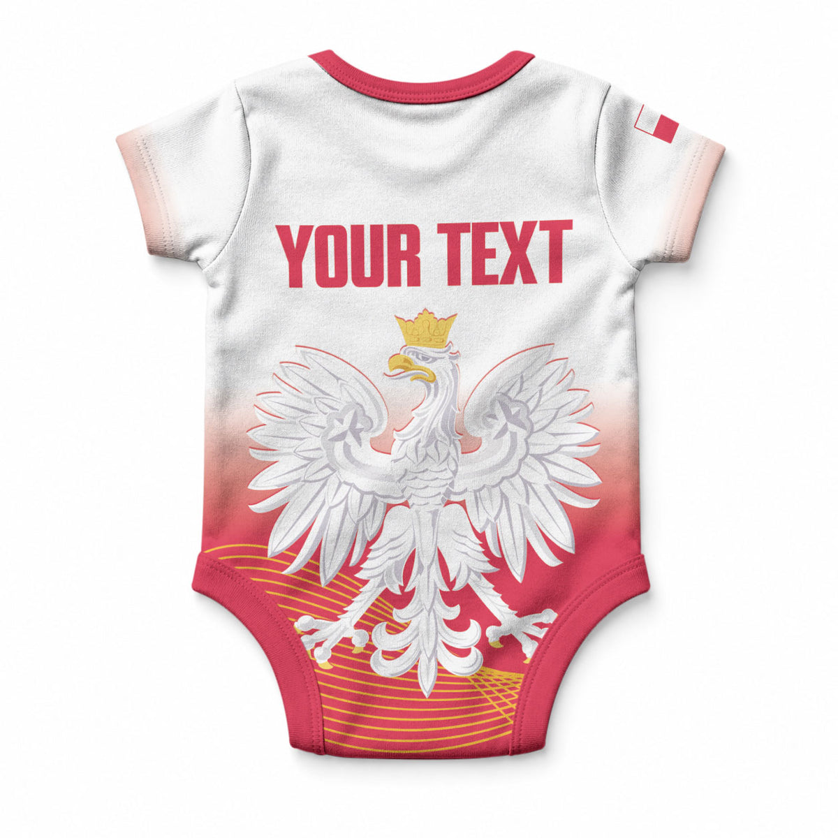 Personalised Poland Volleyball 2026 Baby Onesie Polska Back To Back Champions