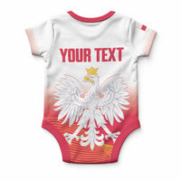 Personalised Poland Volleyball 2026 Baby Onesie Polska Back To Back Champions