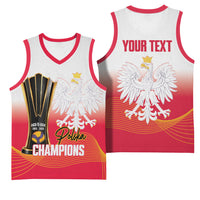 Personalised Poland Volleyball 2026 Basketball Jersey Polska Back To Back Champions