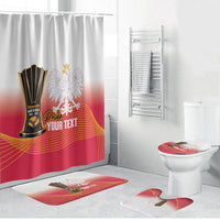Personalised Poland Volleyball 2026 Bathroom Set Polska Back To Back Champions