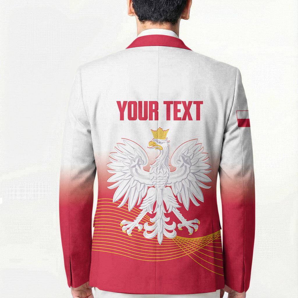 Personalised Poland Volleyball 2026 Blazer Polska Back To Back Champions