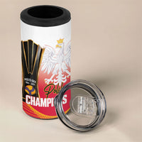 Personalised Poland Volleyball 2026 4 in 1 Can Cooler Tumbler Polska Back To Back Champions