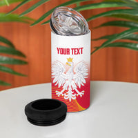 Personalised Poland Volleyball 2026 4 in 1 Can Cooler Tumbler Polska Back To Back Champions