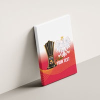 Personalised Poland Volleyball 2026 Canvas Wall Art Polska Back To Back Champions