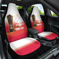 Personalised Poland Volleyball 2026 Car Seat Cover Polska Back To Back Champions