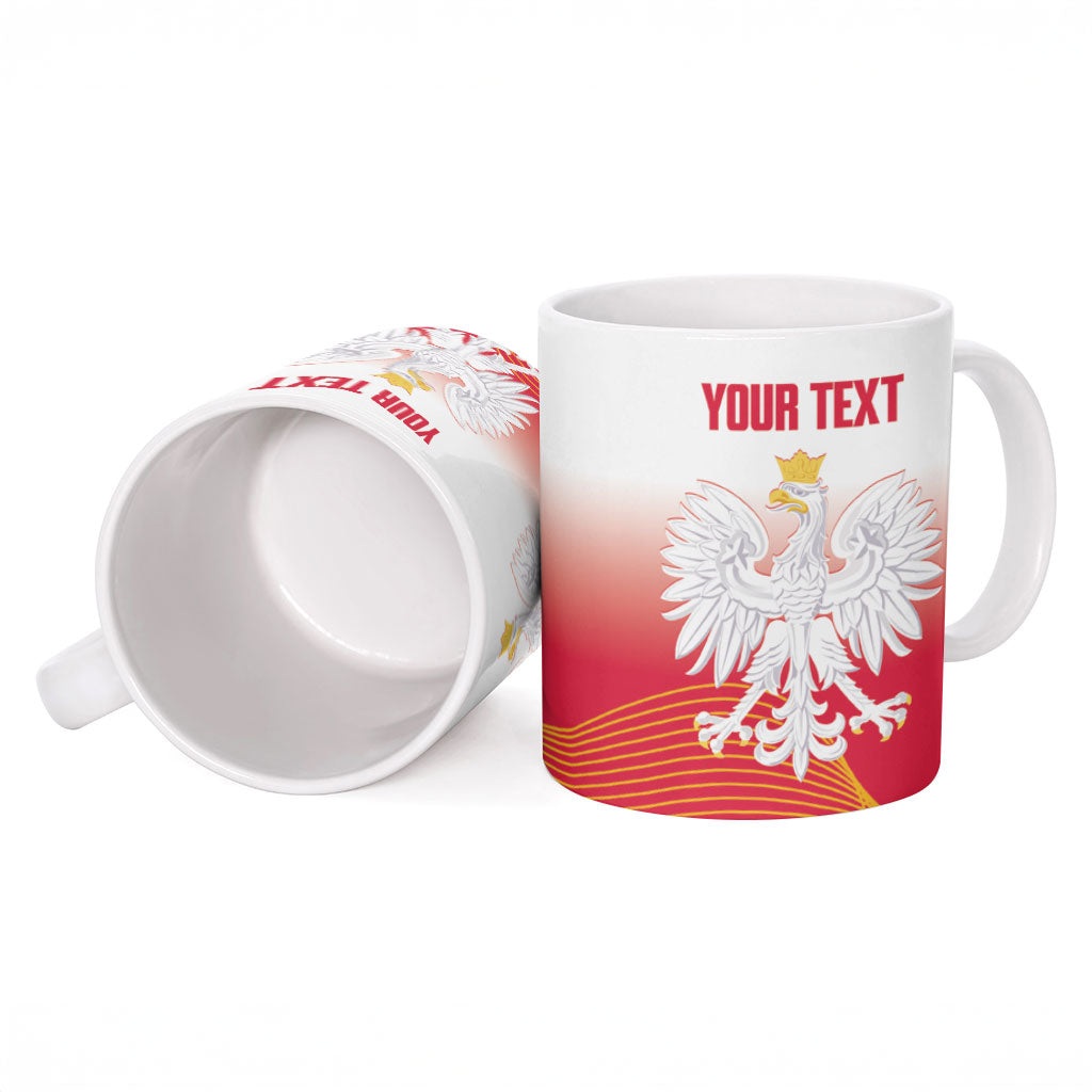 Personalised Poland Volleyball 2026 Ceramic Mug Polska Back To Back Champions