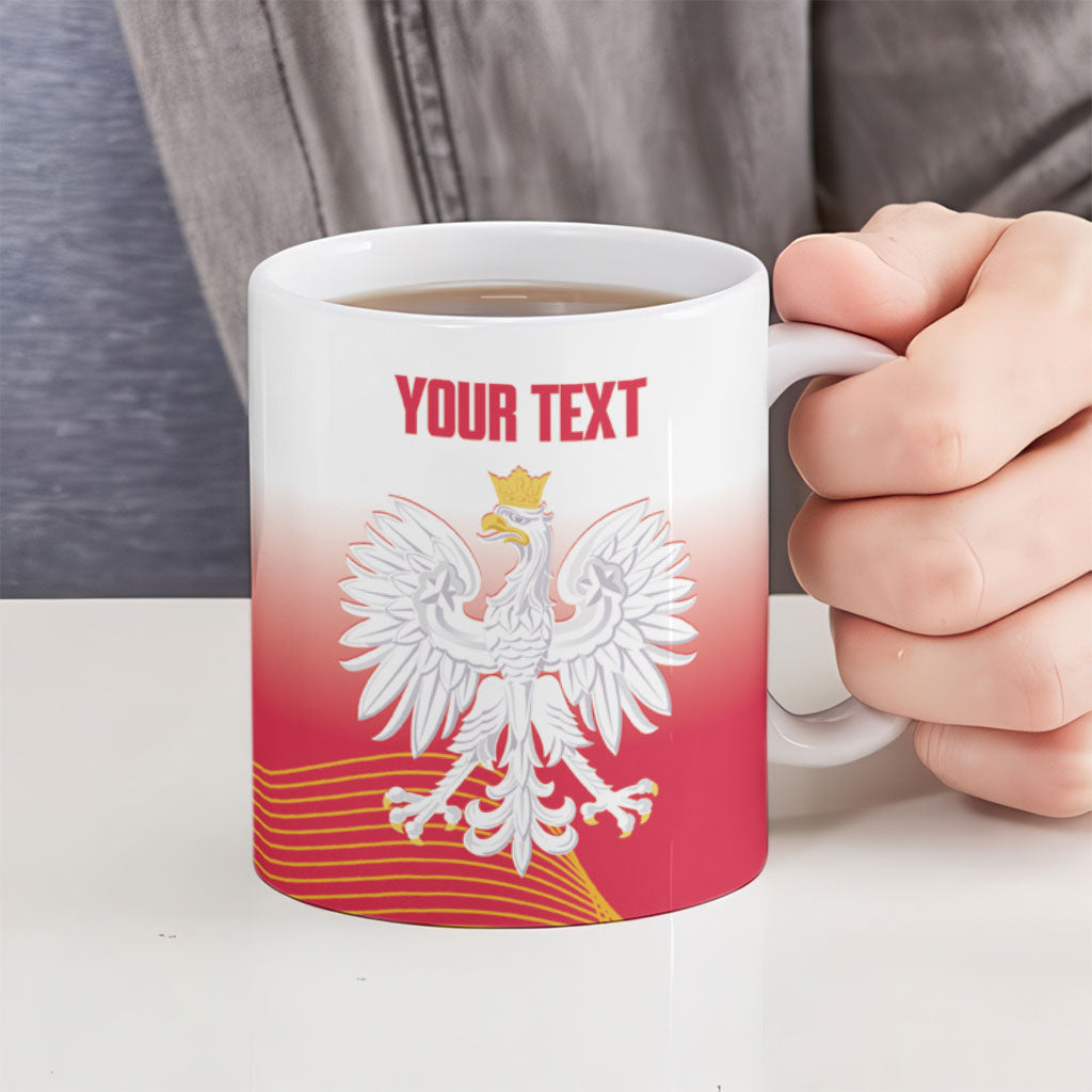 Personalised Poland Volleyball 2026 Ceramic Mug Polska Back To Back Champions