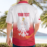 Personalised Poland Volleyball 2026 Hawaiian Shirt Polska Back To Back Champions