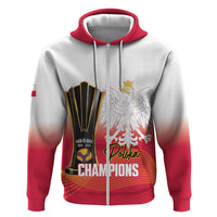Personalised Poland Volleyball 2026 Hoodie Polska Back To Back Champions