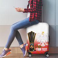 Personalised Poland Volleyball 2026 Luggage Cover Polska Back To Back Champions