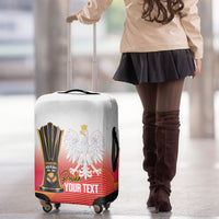 Personalised Poland Volleyball 2026 Luggage Cover Polska Back To Back Champions
