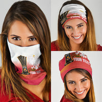 Personalised Poland Volleyball 2026 Neck Gaiter Polska Back To Back Champions